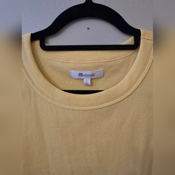Madewell Yellow Tank Top - Picture 3 of 5